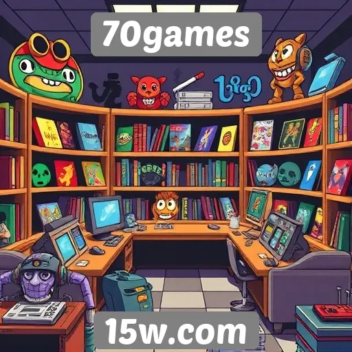 Avaliação da biblioteca de jogos do 70games