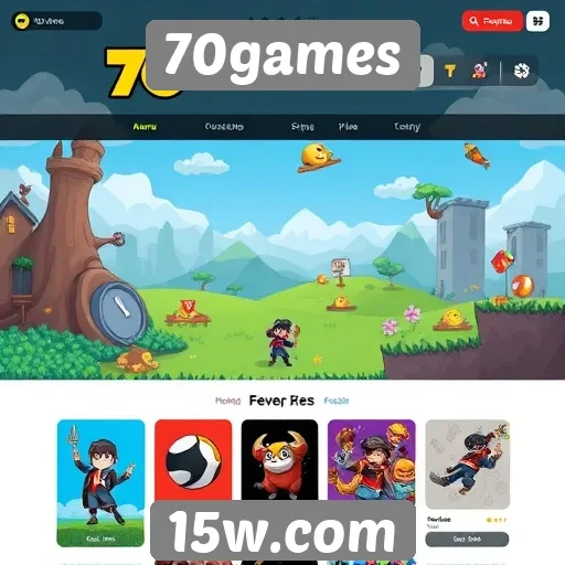 Experiência do usuário na navegação do 70games